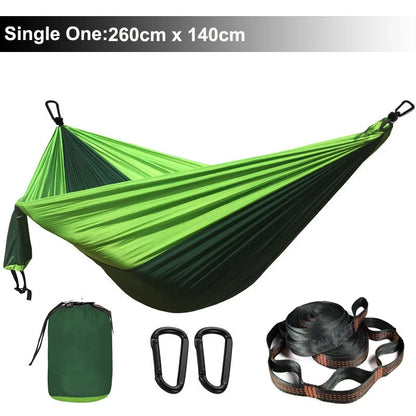 Solid Color Parachute Hammock