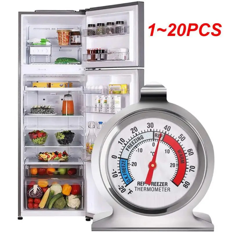 Stainless Steel Mini Fridge Thermometer -30 To 30°C