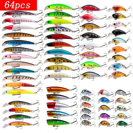 Fishing Lure Set Minnow Floating Lures