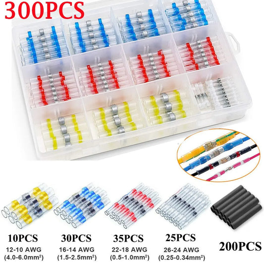 300pcs Box Solder Sealed Wire Connectors