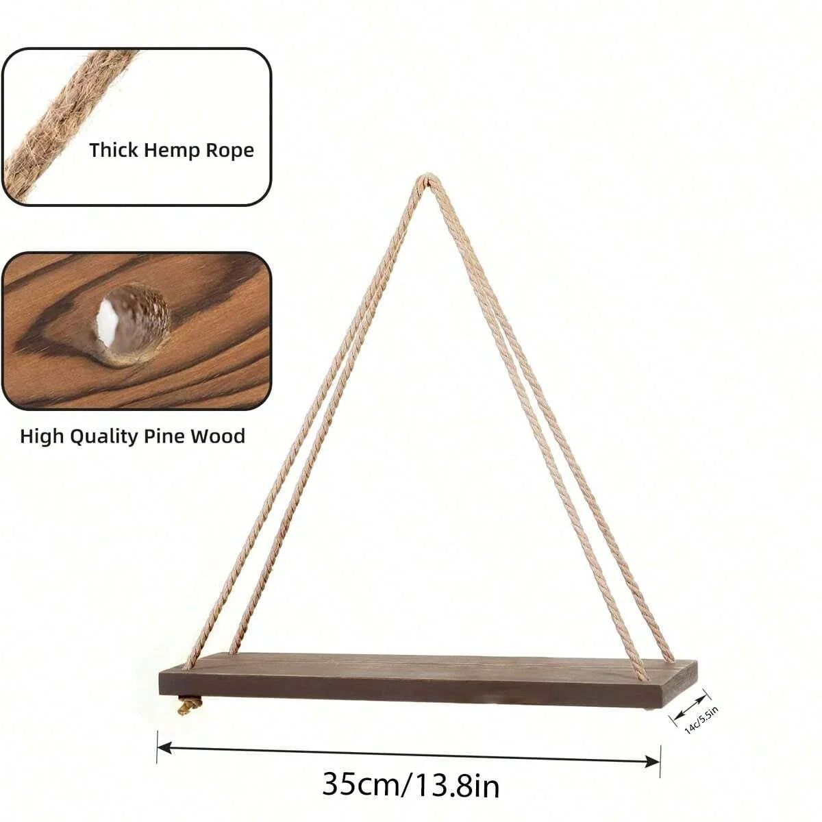 Wooden Swing Decoration